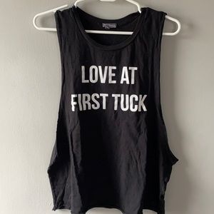Love At First Tuck Barre Tank